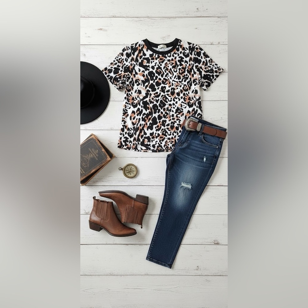 Leopard Print Top